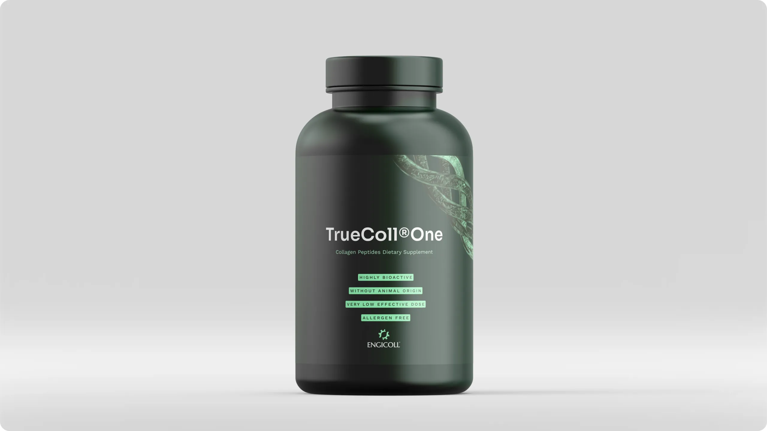 TrueColl One collagen peptides bottle